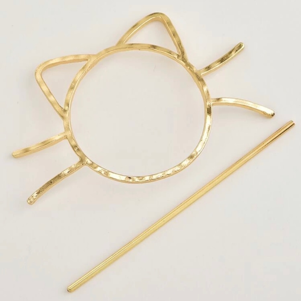 Cat Design Hair Clasp - Picture 6 of 8